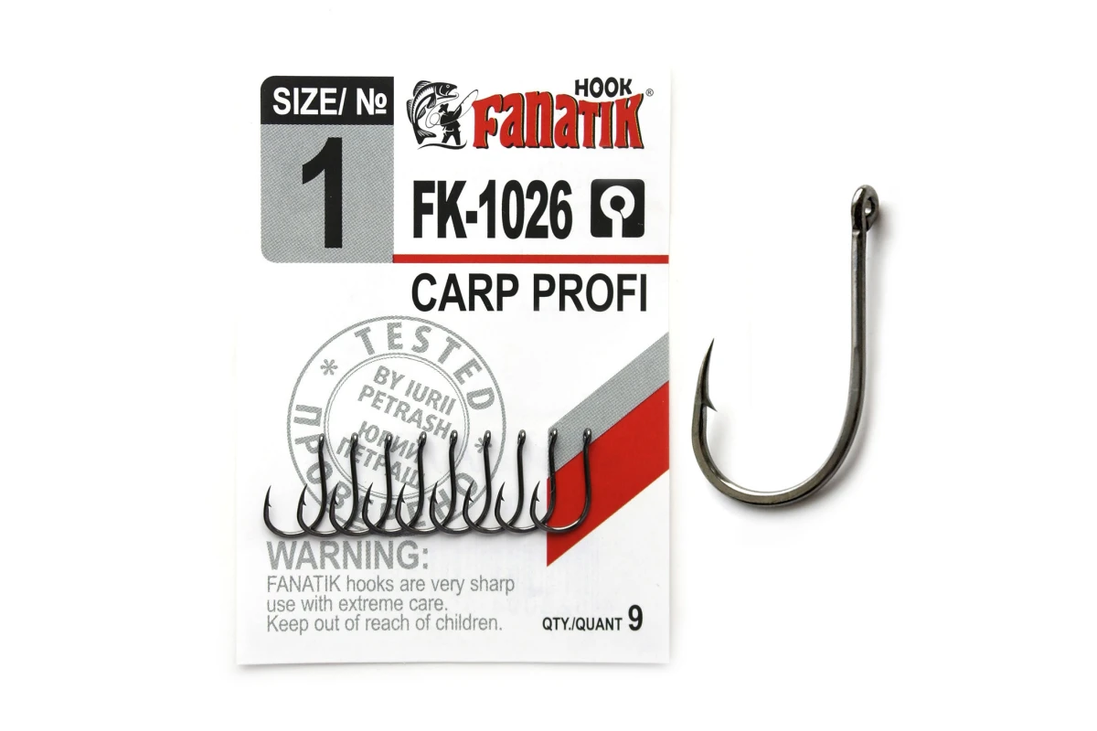 Fanatik FK-1026 Carp Pro Hook - FK-1026-1S