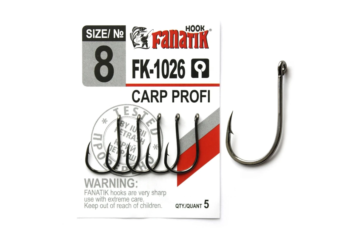 Fanatik FK-1026 Carp Pro Hook - FK-1026-8S