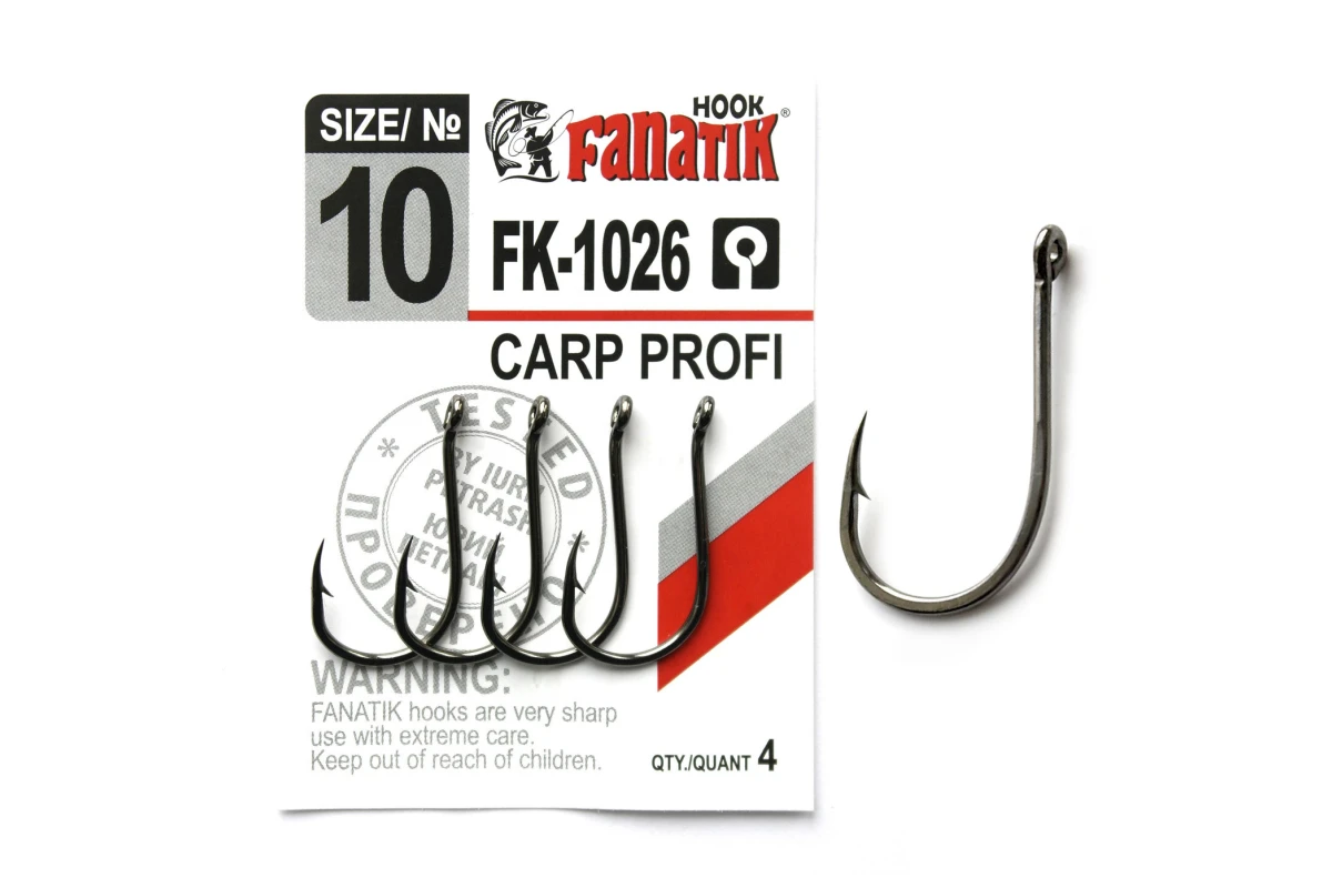 Fanatik FK-1026 Carp Pro Hook - FK-1026-10S