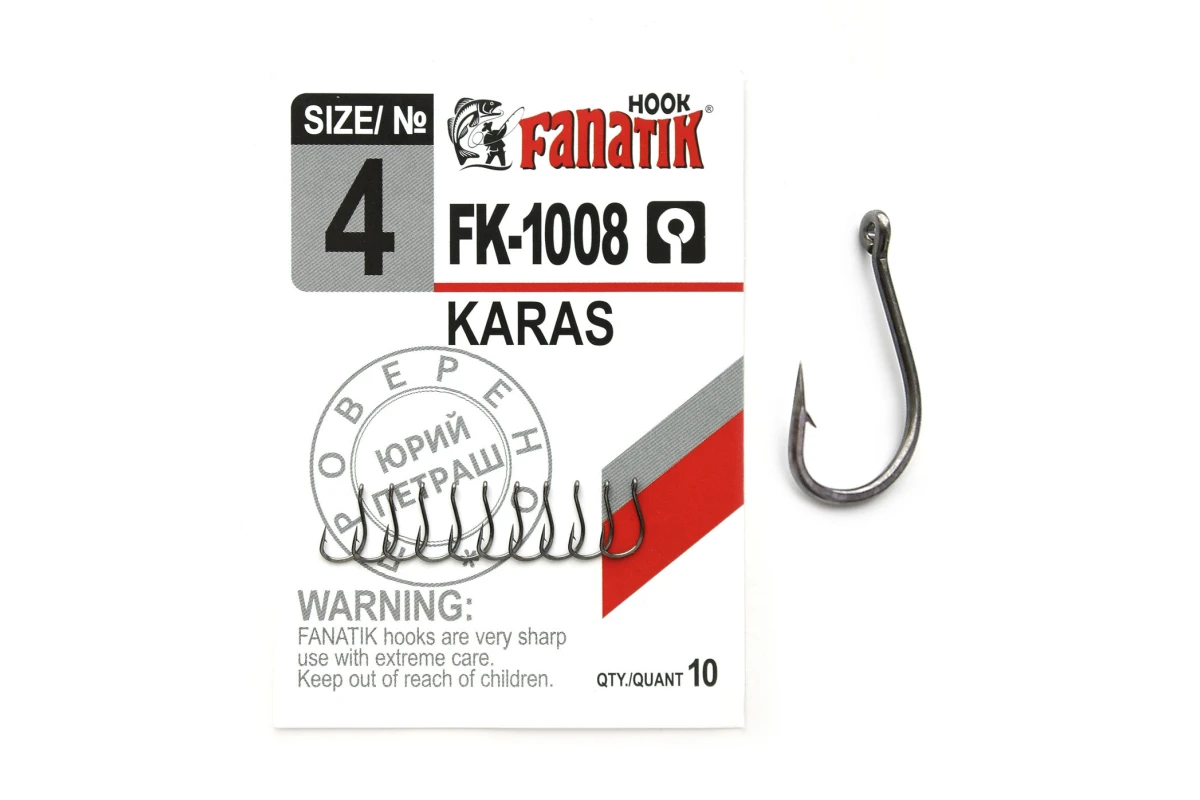 Fanatik FK-1008 Crucian Hook - FK-1008-4S