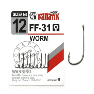 Fanatik FF-31 / FX-31 Worm Hook - FF-31-12S