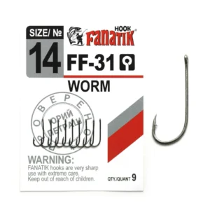Fanatik FF-31 / FX-31 Worm Hook - FF-31-14S