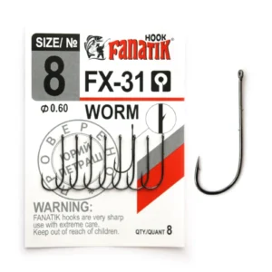 Fanatik FF-31 / FX-31 Worm Hook - FX-31-8S